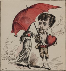 French Opera Singer Victor Capoul Portrayed Performing Paul in Victor Massé